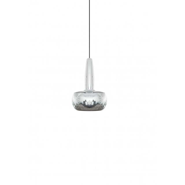 Umage Clava Pendant Light Shade - Polished Steel with Black Cord Set With or Without Cord Set: With Black Cord Set - image 1