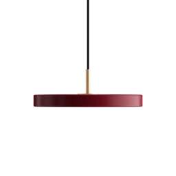 Umage Asteria Mini Pendant Light - Ruby Red (plus black detail) Asteria Detail: Black - thumbnail 3