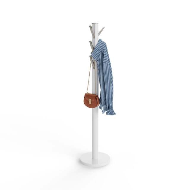 Umbra Flapper Coat Stand - White - image 1