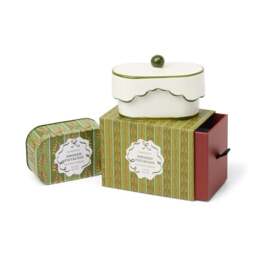 Paddywax Cherie 5.5oz/155g Ceramic Candle - Smoked Pistachio - thumbnail 3