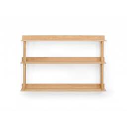 Wireworks Platform 3 Wall Shelf - Oak