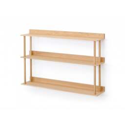 Wireworks Platform 3 Wall Shelf - Oak - thumbnail 2