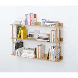 Wireworks Platform 3 Wall Shelf - Oak - thumbnail 6
