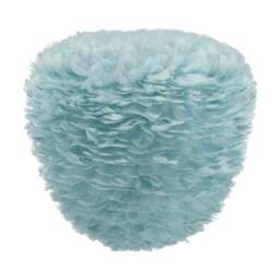 Umage Eos Evia Feather Pendant Shade - Light Blue - Large - 55cm with White Cord Set With or Without Cord Set: With White Cord Set
