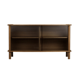 Umage Italic Sideboard - Dark Oak - 2 Glass Doors door option: 2 Glass Doors - thumbnail 1