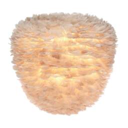 Umage Eos Evia Feather Pendant Shade - Light Brown - Large - 55cm With or Without Cord Set: Without Cord Set - thumbnail 2