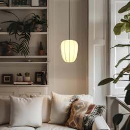 Innermost Fibre 40 Bell Pepper Silk Lampshade Size: 40cm - thumbnail 4
