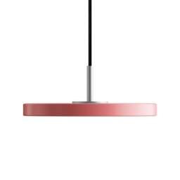Umage Asteria Micro Pendant Light - Nuance Rose - Steel Top Colour: Nuance Rose, Asteria Detail: Steel