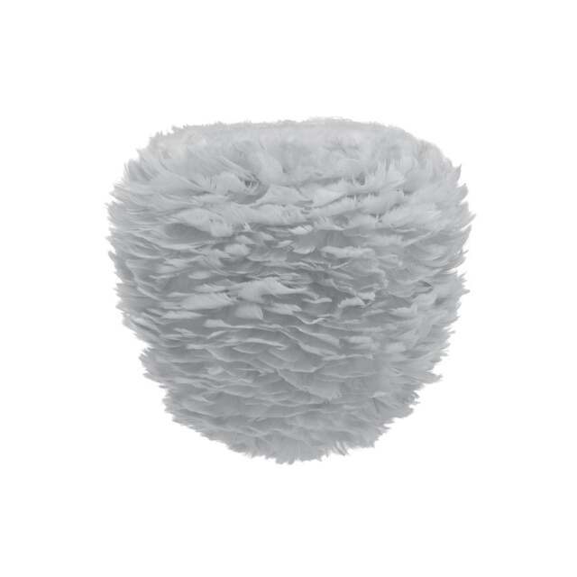 Umage Eos Evia Feather Pendant Shade - Light Grey - Medium - 40cm With or Without Cord Set: Without Cord Set - image 1