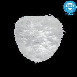 Umage Eos Evia Feather Pendant Shade - Light Grey - Medium - 40cm With or Without Cord Set: Without Cord Set - thumbnail 2