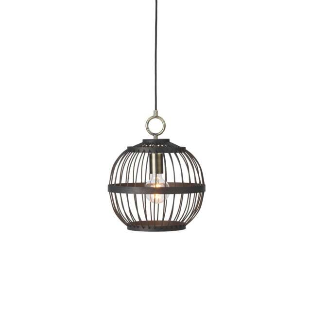 Halo Design Stockholm Nordic Edition Pendant Light - O 30cm Size: O 30cm, Colour: Black Oil - image 1