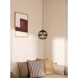 Halo Design Stockholm Nordic Edition Pendant Light - O 30cm Size: O 30cm, Colour: Black Oil - thumbnail 3