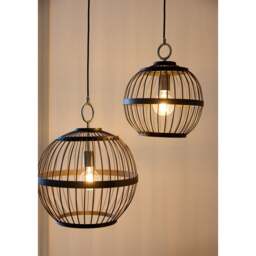 Halo Design Stockholm Nordic Edition Pendant Light - O 30cm Size: O 30cm, Colour: Black Oil - thumbnail 7