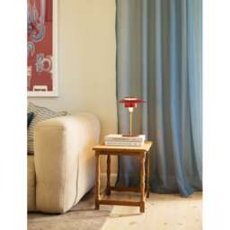 Halo Design Sorup Table Lamp Colour: Glossy Merlot / Brass - thumbnail 4