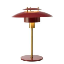 Halo Design Sorup Table Lamp Colour: Glossy Merlot / Brass