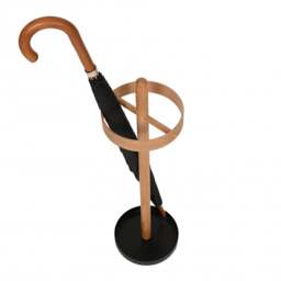 Wireworks Brolly Umbrella Stand - Oak Colour: Oak - thumbnail 4