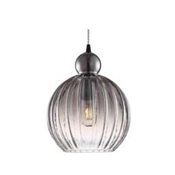 Halo Design Ball Ball Pendant Light - O 25cm - Smoke Size:  25cm, Colour: Smoke