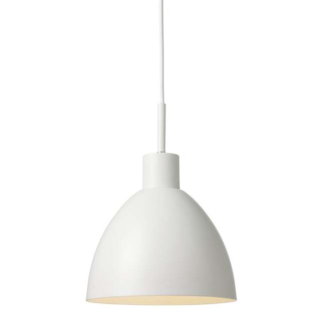 Halo Design Rock Metal Pendant Light - O 20 cm - White Colour: White - image 1