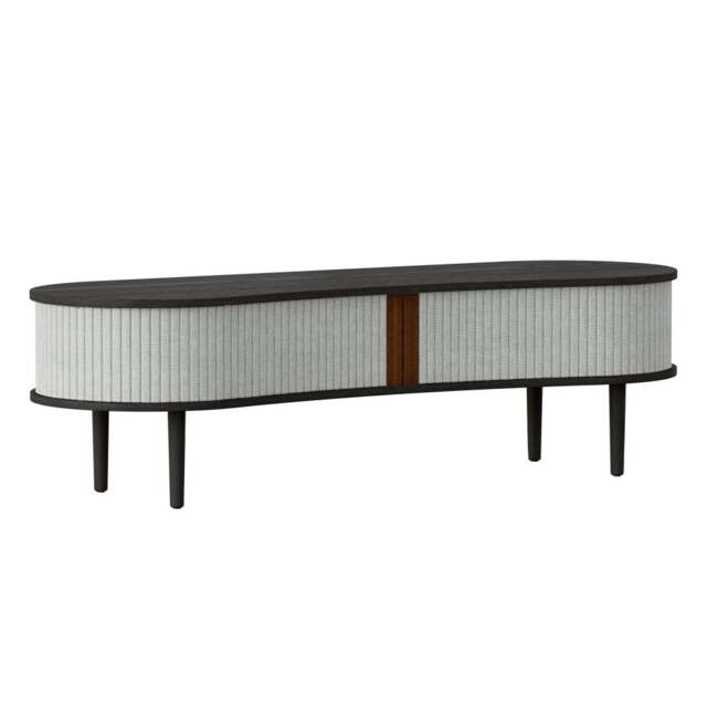 Umage Audacious TV Bench - Black Oak - Sterling Colour: Sterling - image 1