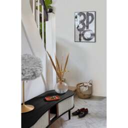 Umage Audacious TV Bench - Black Oak - Sterling Colour: Sterling - thumbnail 4