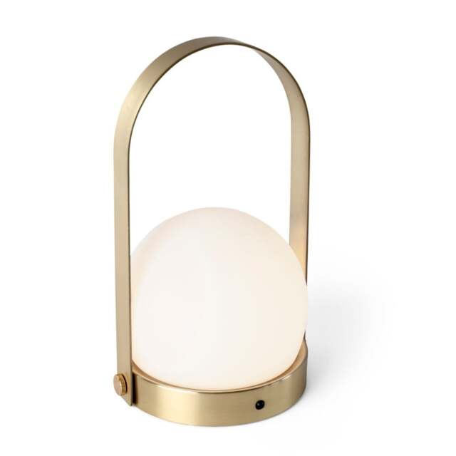 Audo Copenhagen Carrie LED Porable Table Lamp - Brushed Brass - image 1