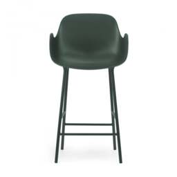 Normann Copenhagen Form Bar Armchair - 65cm - Green Shell Colour: Green - thumbnail 2