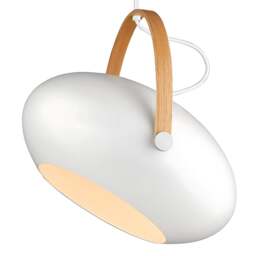 Halo Design DC Pendant Light - O 40cm - White Size:  40cm, Colour: White