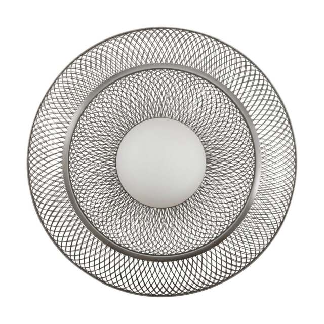 Umage Faraday Up Ceiling/Wall Lamp - Steel Colour: Steel, Size: Medium - image 1