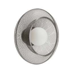 Umage Faraday Up Ceiling/Wall Lamp - Steel Colour: Steel, Size: Medium - thumbnail 2
