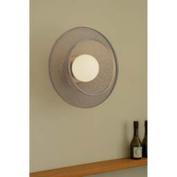Umage Faraday Up Ceiling/Wall Lamp - Steel Colour: Steel, Size: Medium - thumbnail 3