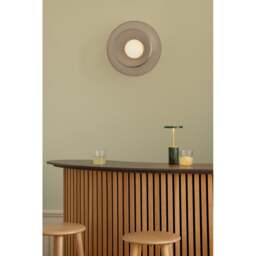 Umage Faraday Up Ceiling/Wall Lamp - Steel Colour: Steel, Size: Medium - thumbnail 4