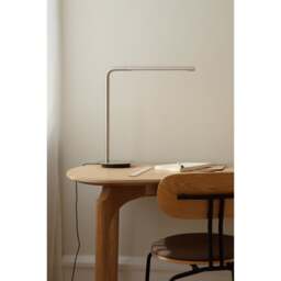 Umage Omni Table Lamp - Brushed Steel Colour: Brushed Steel - thumbnail 6