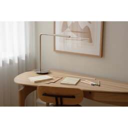 Umage Omni Table Lamp - Brushed Steel Colour: Brushed Steel - thumbnail 7