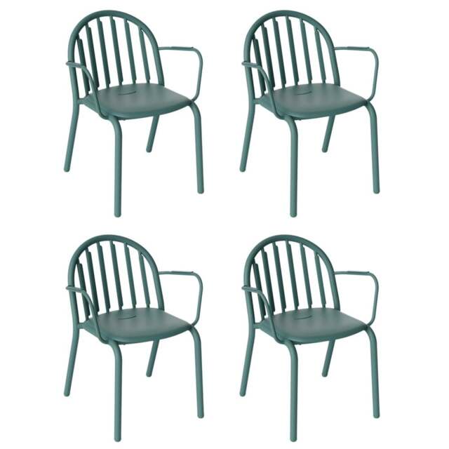 Fatboy Freds Armchair Set - Dark Sage - Set of 4 - image 1