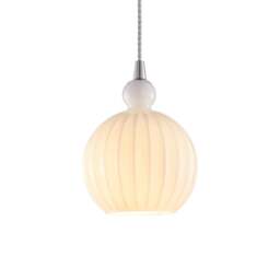 Halo Design Ball Ball Pendant Light - O 15cm - Opal Size:  15cm, Colour: Opal