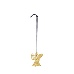 Rosendahl Copenhagen Karen Blixen Harp Angel Christmas Tree Hanger - Gold Plated - thumbnail 1