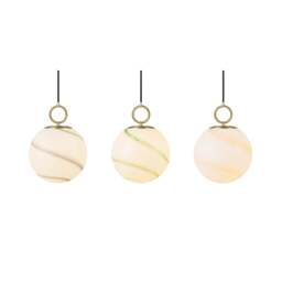 Halo Design Stockholm Pendant Light - O 25cm Size: O 25cm, Colour: Marble Grey - thumbnail 7
