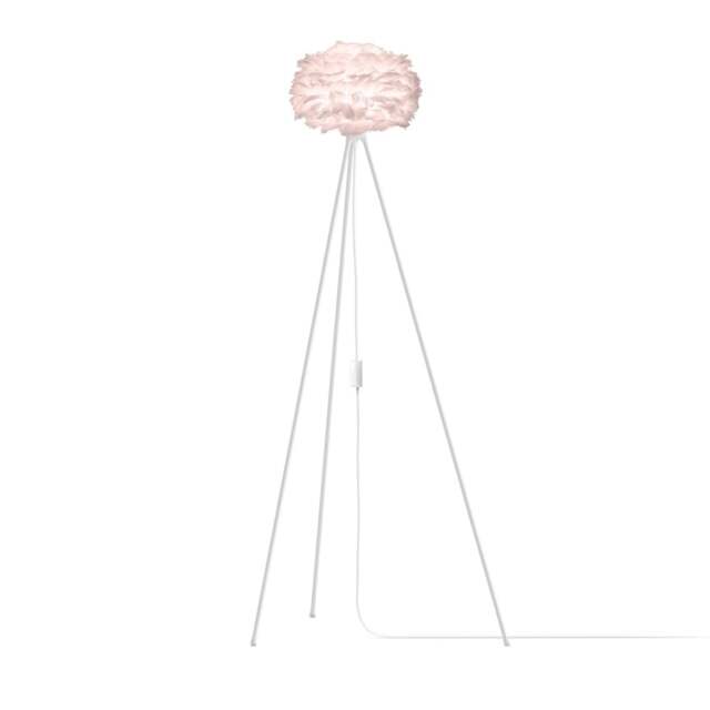 Umage Eos Tripod Floor Lamp - Light Rose Feather Eos Mini/White Tripod - image 1
