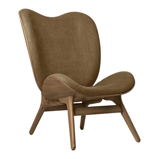 Umage A Conversation Piece Armchair - Tall - Dark Oak - Sugar Brown Colour: Sugar Brown - image 1
