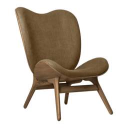 Umage A Conversation Piece Armchair - Tall - Dark Oak - Sugar Brown Colour: Sugar Brown