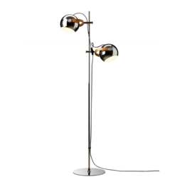 Halo Design DC Floor Light - O 18cm - 2 Arm - Chrome Colour: Chrome - thumbnail 1