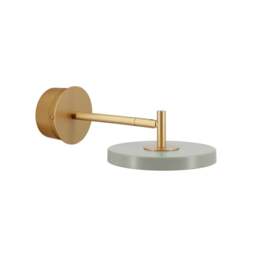Umage Asteria Wall Light - Short - Nuance Olive - Hardwired Colour: Nuance Olive, Mounting: Hardwired