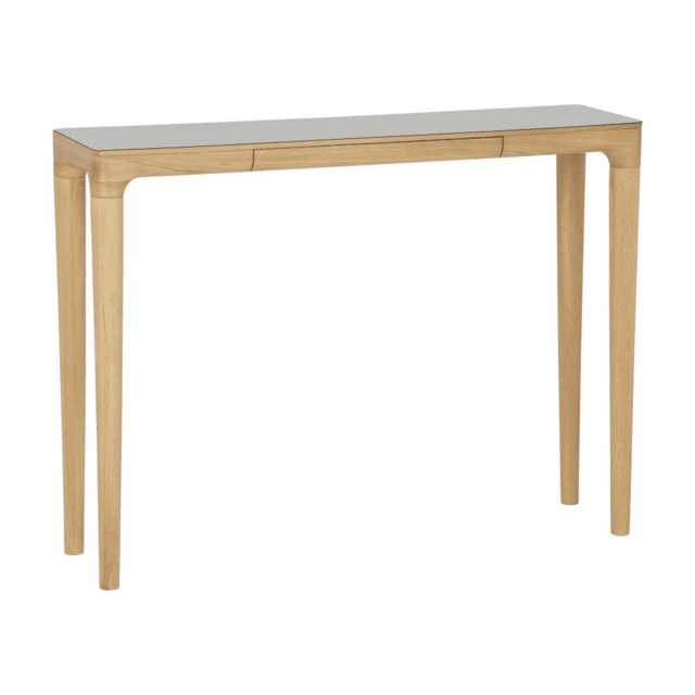 Umage Heart n Soul Console Table with Laminated Top - Oak - Cloud Grey Colour: Cloud Grey - image 1