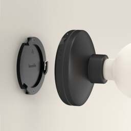 Humble Bee Cordless Wall Light - Beige - Frosted Bulb - thumbnail 5