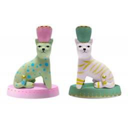 Yvonne Ellen Animal Candlestick Holder - Set of 2 - thumbnail 1
