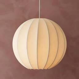 Innermost Fibre 50 Silk Globe Lampshade Size: 50cm - thumbnail 3