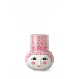 Bjorn Wiinblad Olga Vase - Pink - 15cm - thumbnail 3