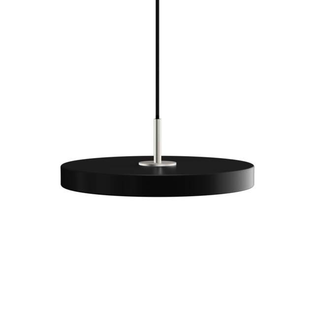 Umage Asteria Plus Pendant Lamp - Black - Mini - Steel Top Colour: Black, Size: Mini, Style: Steel - image 1