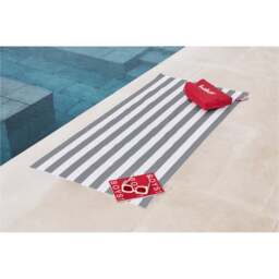Fatboy Beach Baggy Beach Towel with Pillow - Stone Grey - thumbnail 3