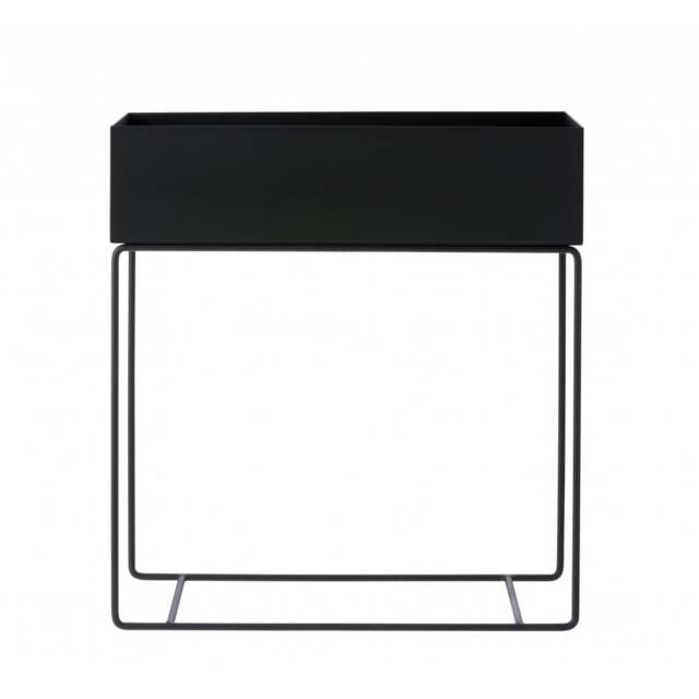 Ferm Living Raised Metal Plant Box - Black - image 1
